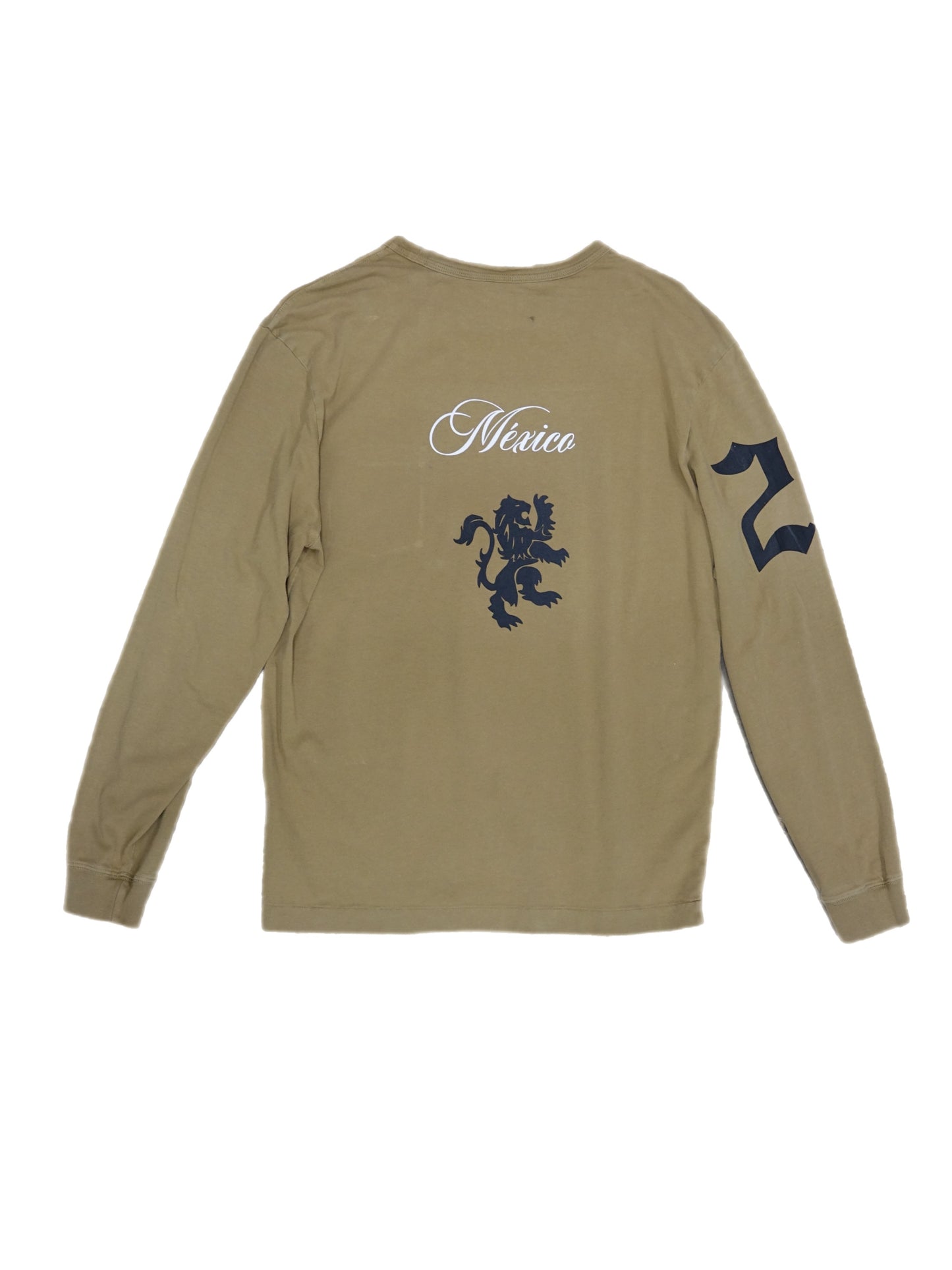 I Love Sxe Long Sleeve Caqui