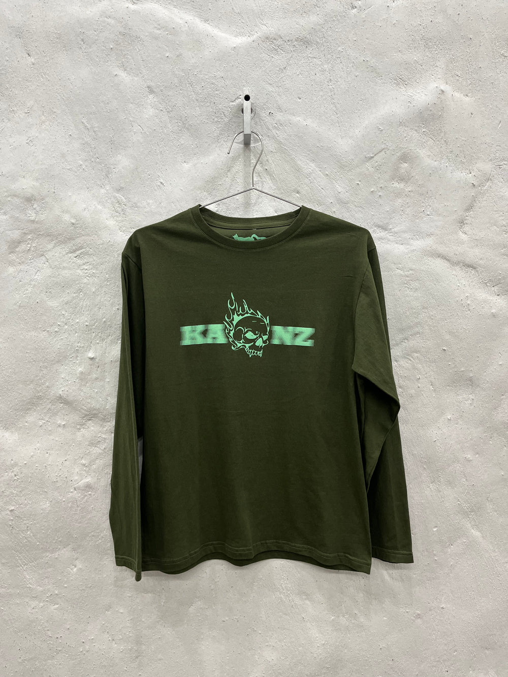 Kanz Skull Green Long Sleeve