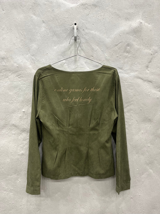 Baby Angel Olive Elegant Blouse