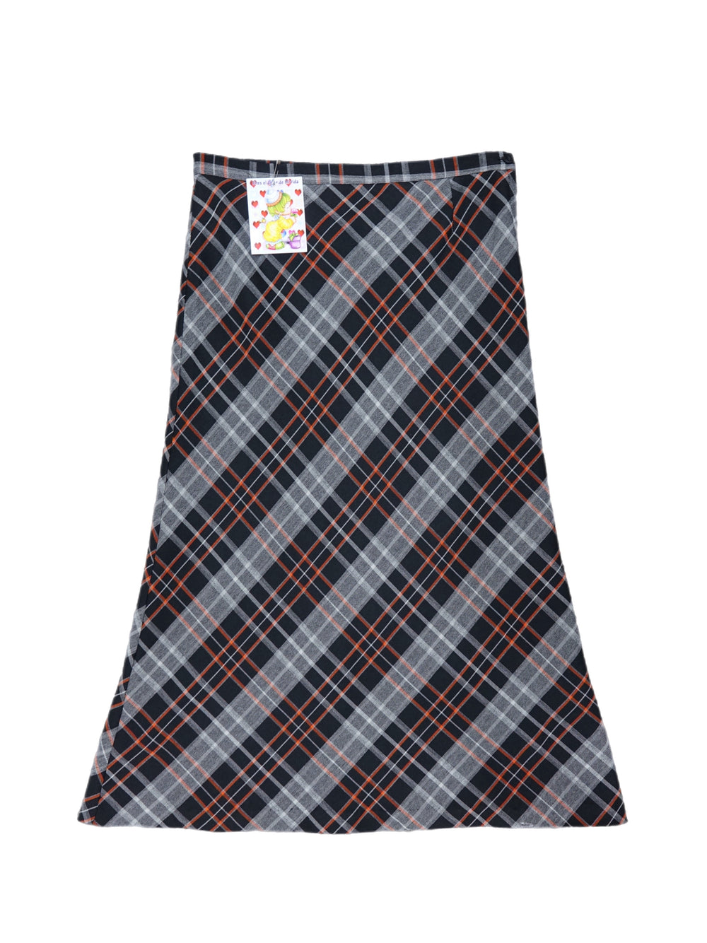 Baby Angel Long Tartan Skirt