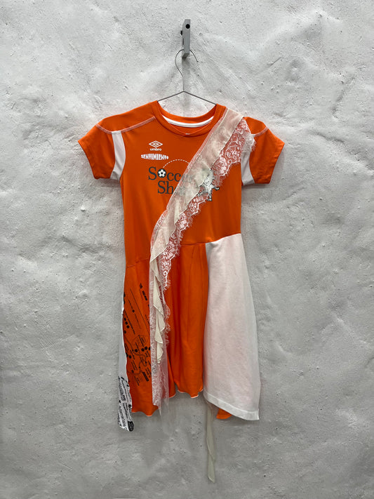 Jersey Dress Naranja