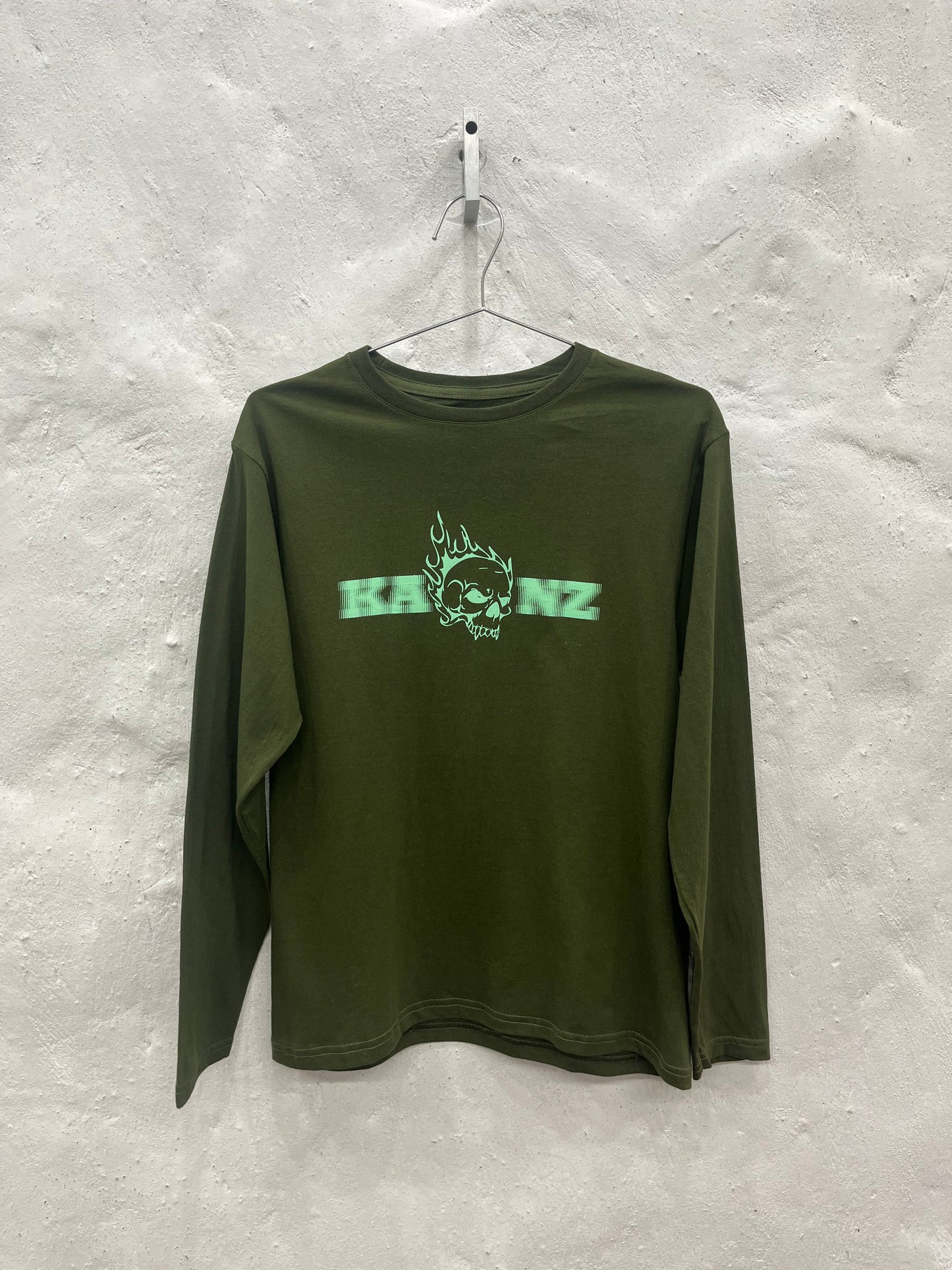Kanz Skull Green Long Sleeve