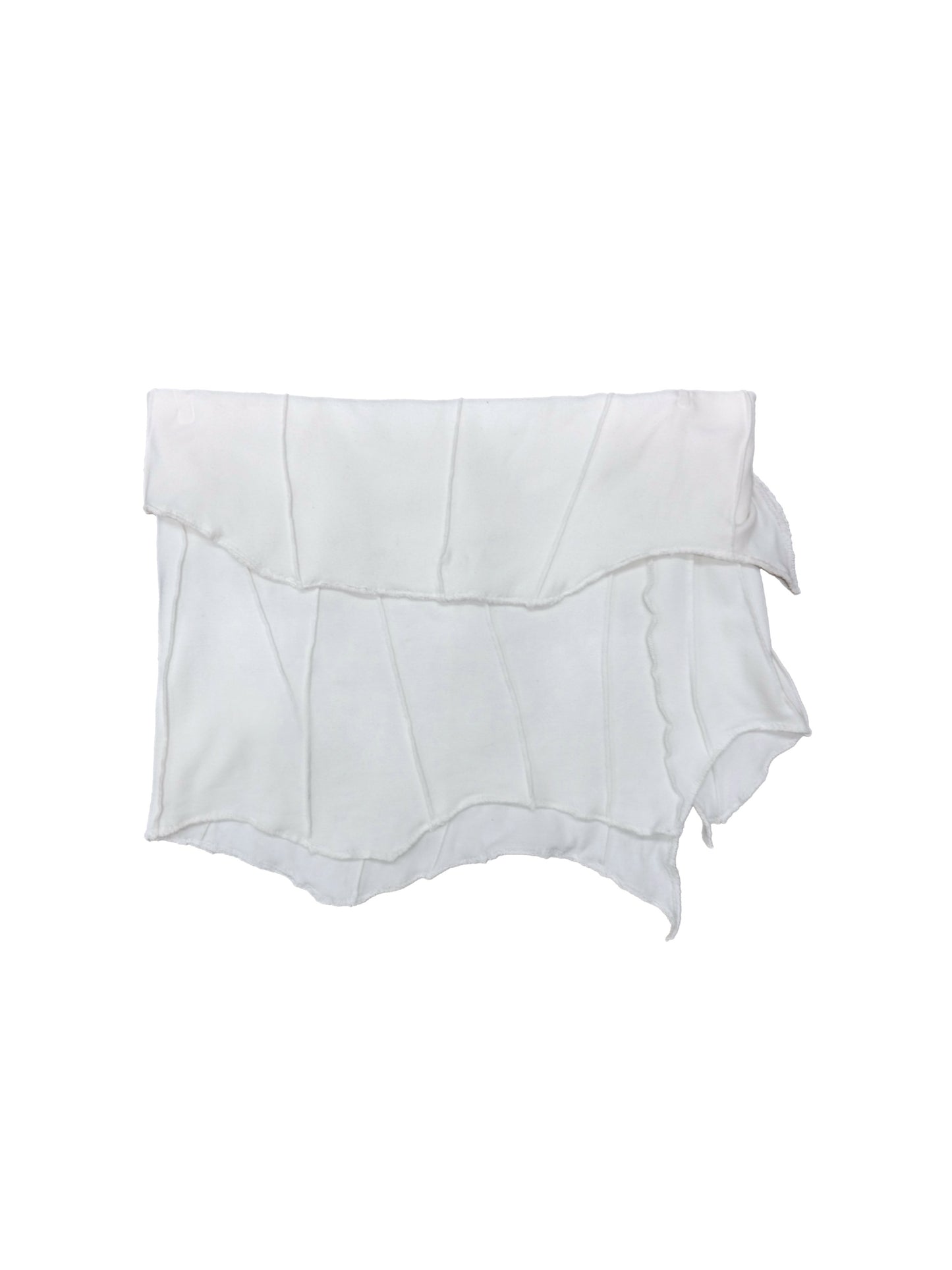 Cream Rugged Skirt