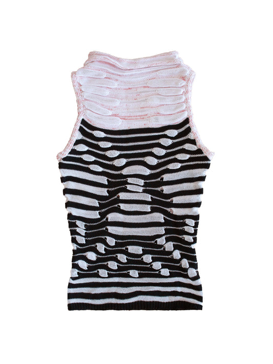 Black Ripple Top