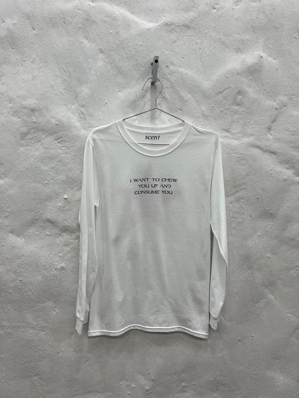 Consume You Long Sleeve White