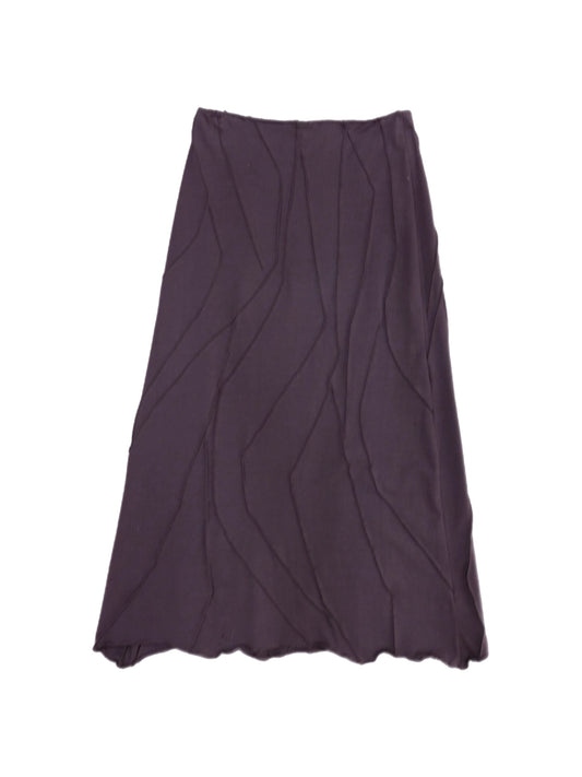 Chocolate Low Flared Skirt