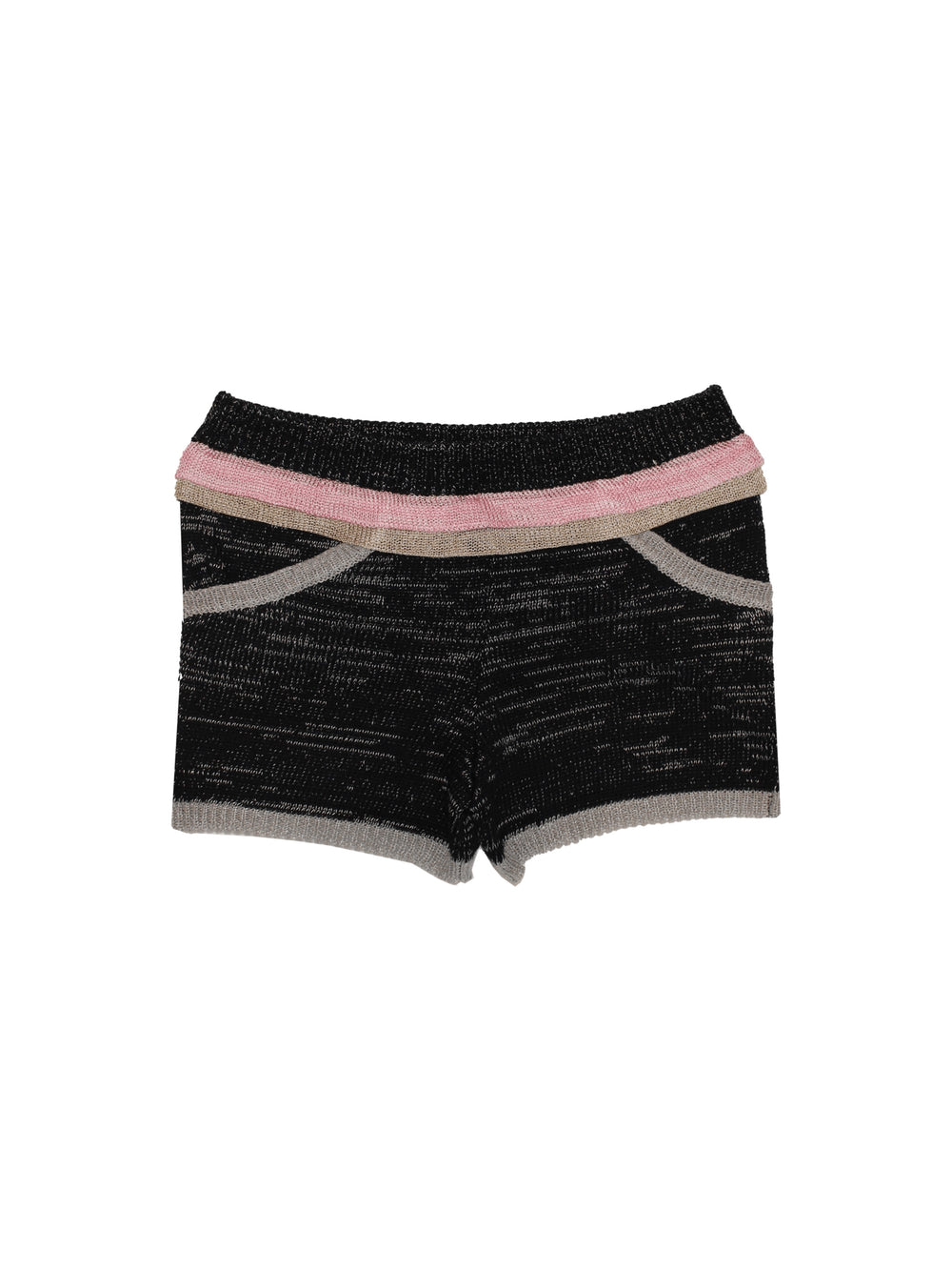 Knit Mini Shorts