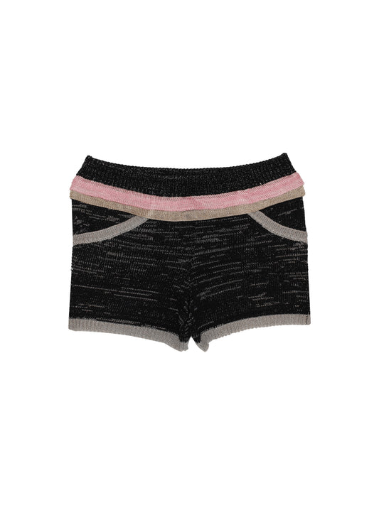 Knit Mini Shorts