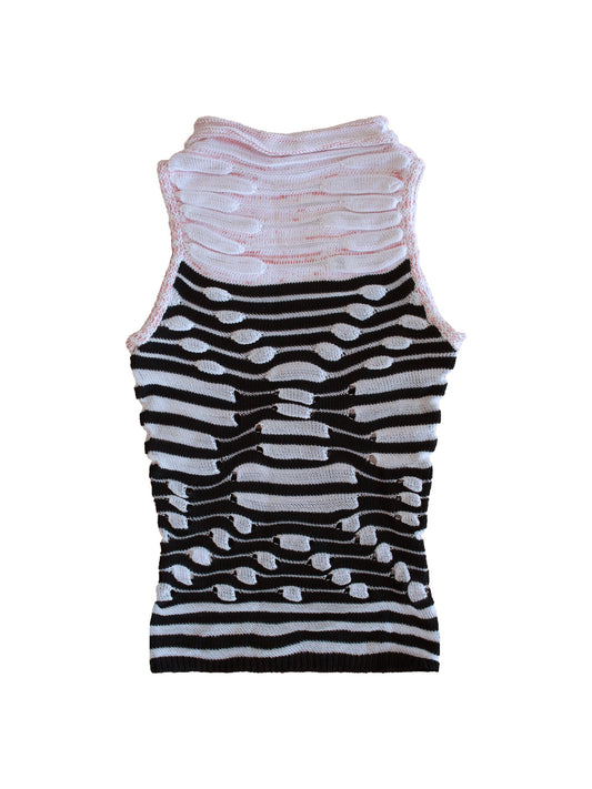 Black Ripple Top