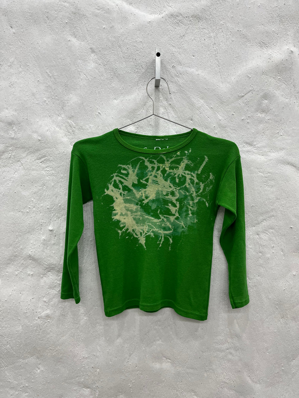 Green Spiral Baby Tee