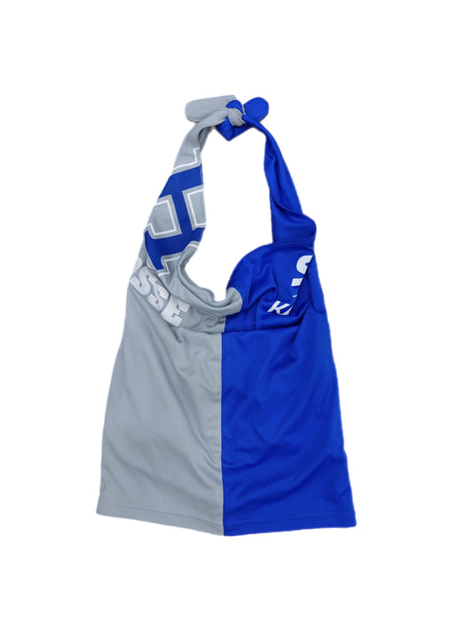 Ani Top Azul Rey + Gris