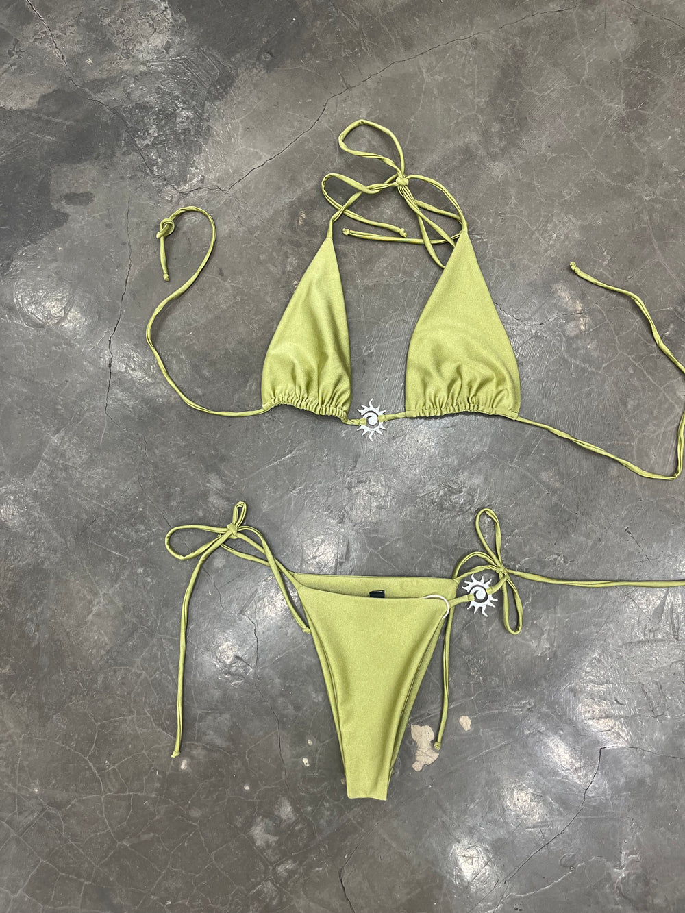 Sol Eterno Green Bikini