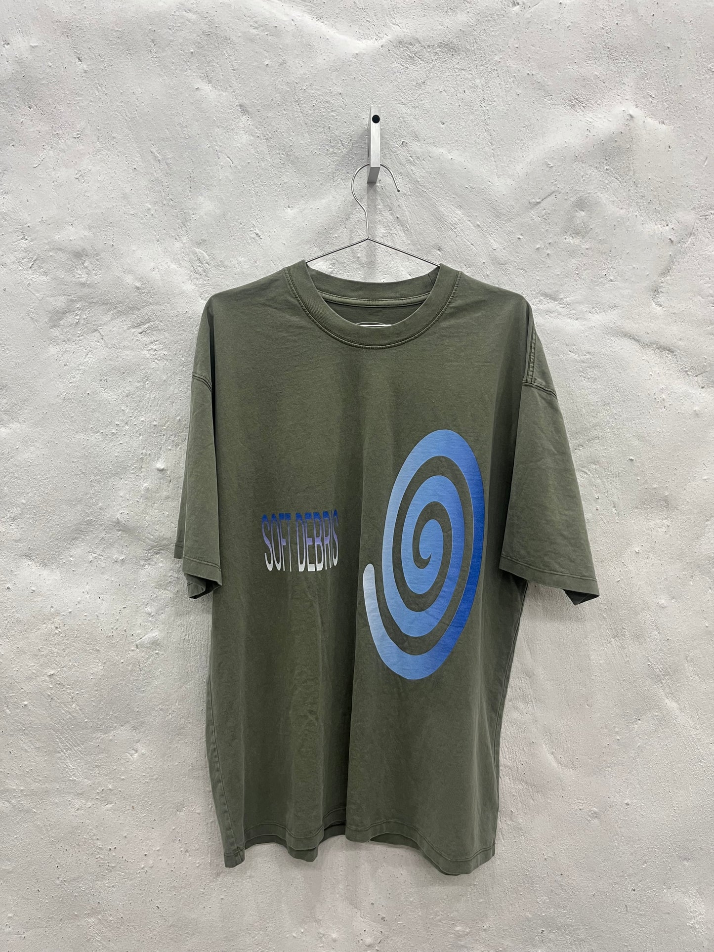 Blue Spiral Green Tshirt