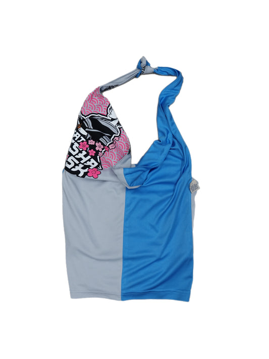 Ani Top Azul + Gris