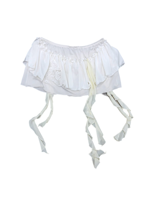 Lola Mini Skirt White