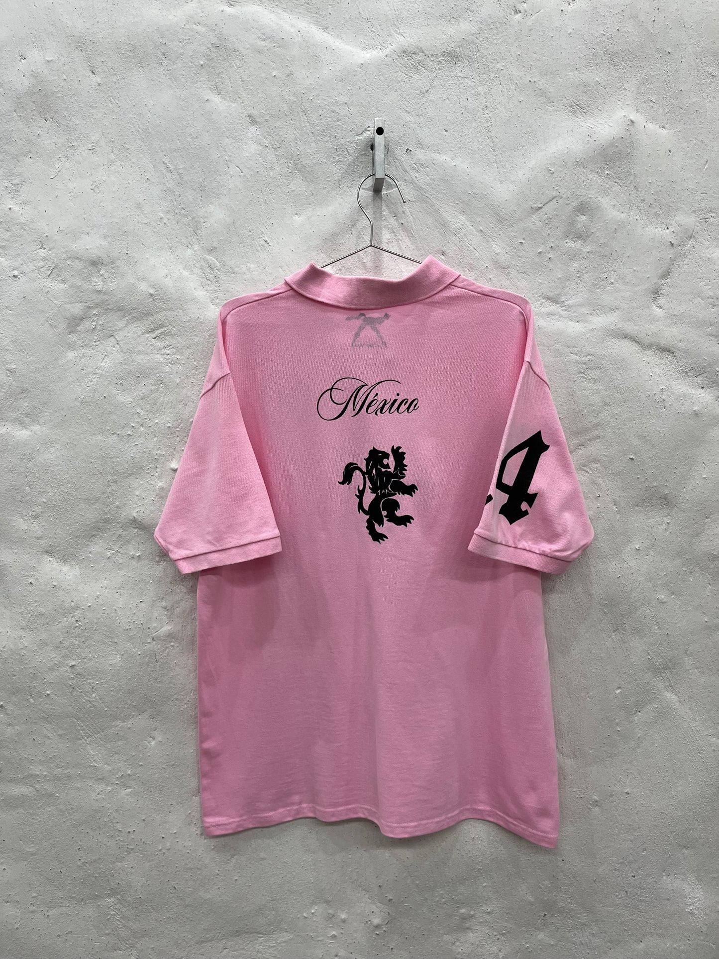 I Love Sxe Pink Polo