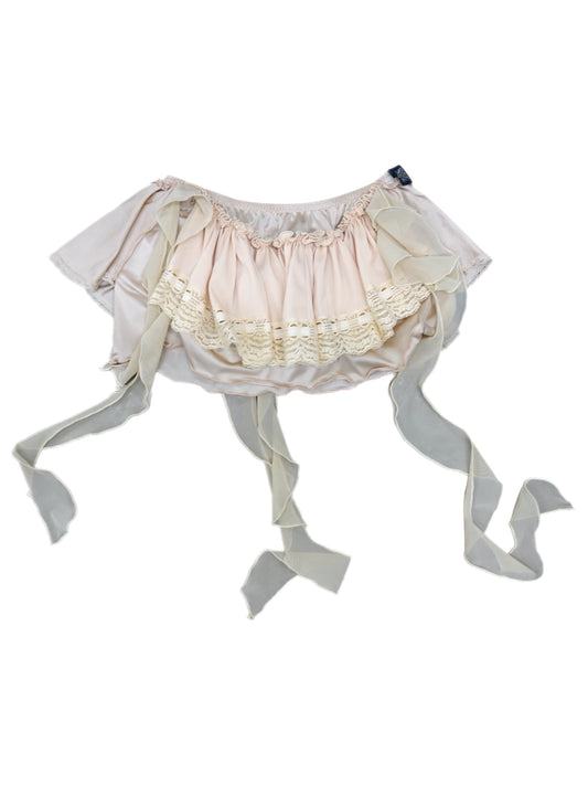 Lola Mini Skirt Nude