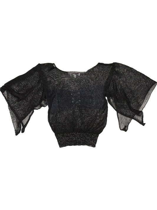 Sheer Knitting Bra Top