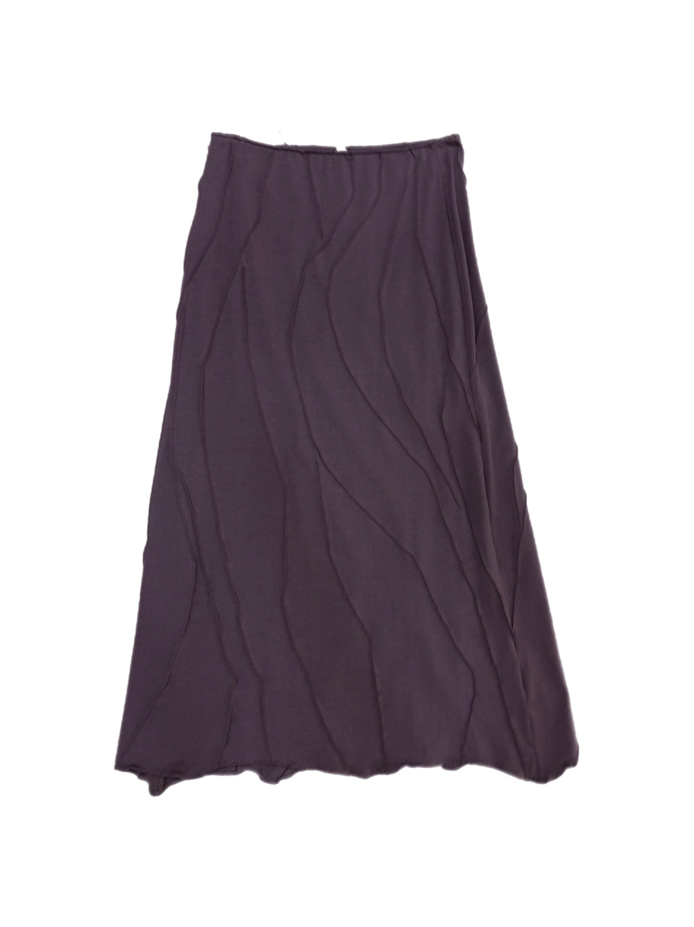 Chocolate Low Flared Skirt