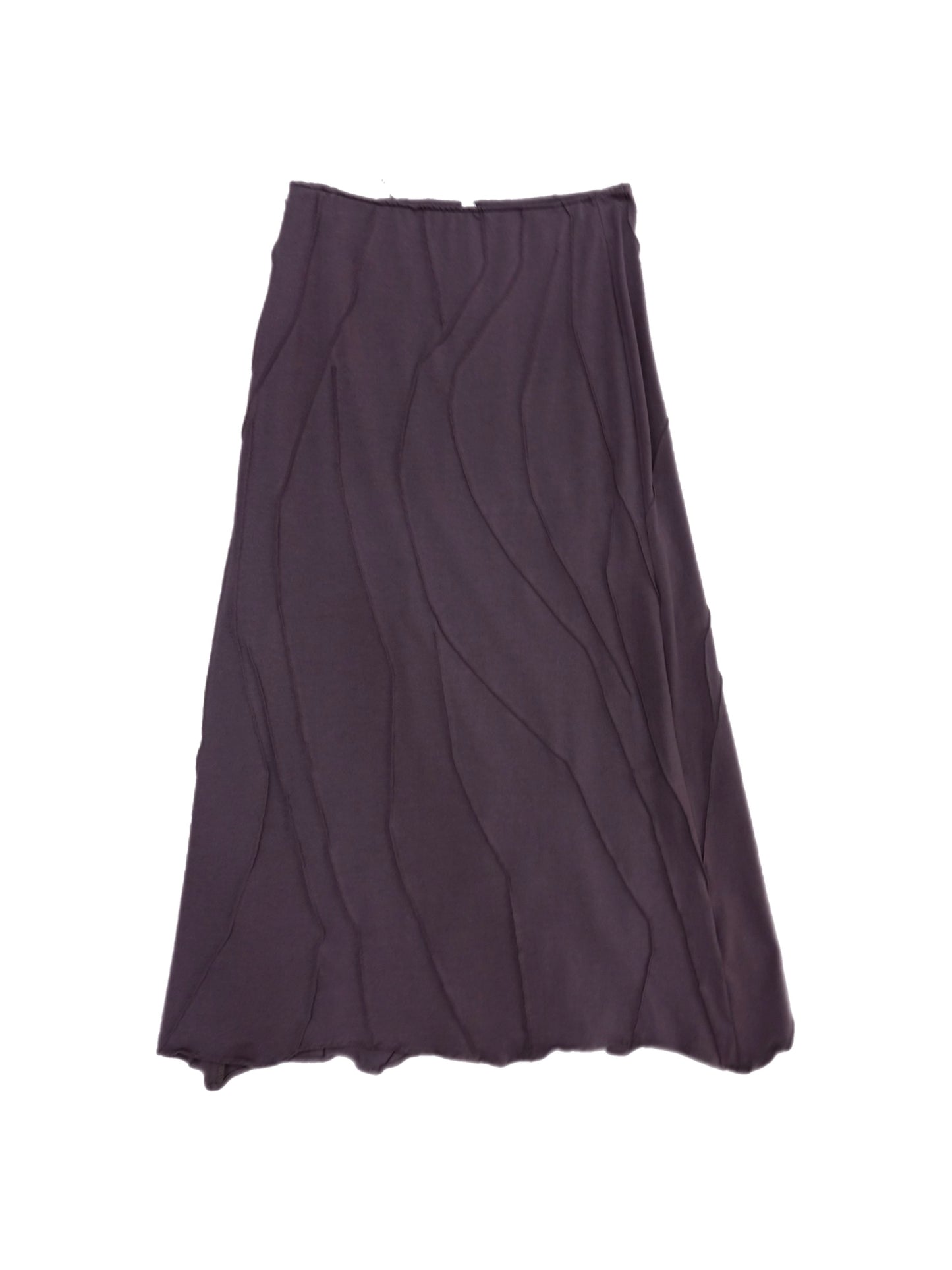 Chocolate Low Flared Skirt