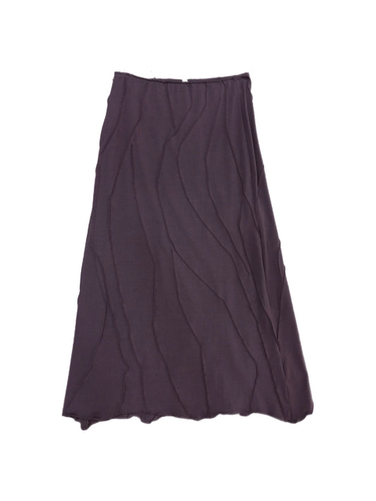 Chocolate Low Flared Skirt