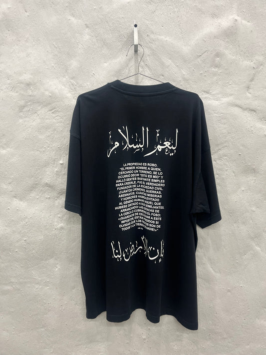 Palestina Libre Black T-Shirt