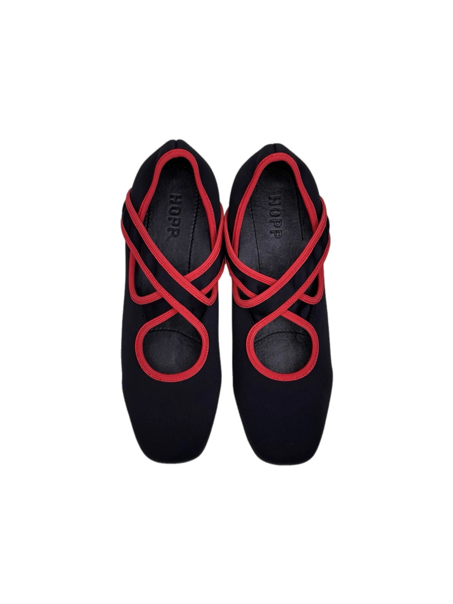 Ballet Black/Cherry Stretch