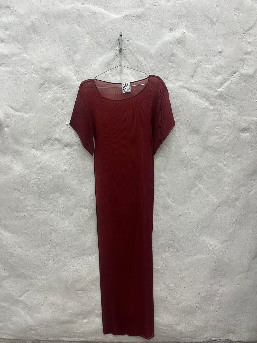 Vestido Plisado Rojo