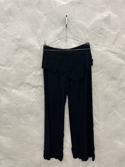 Black Flowing Pants