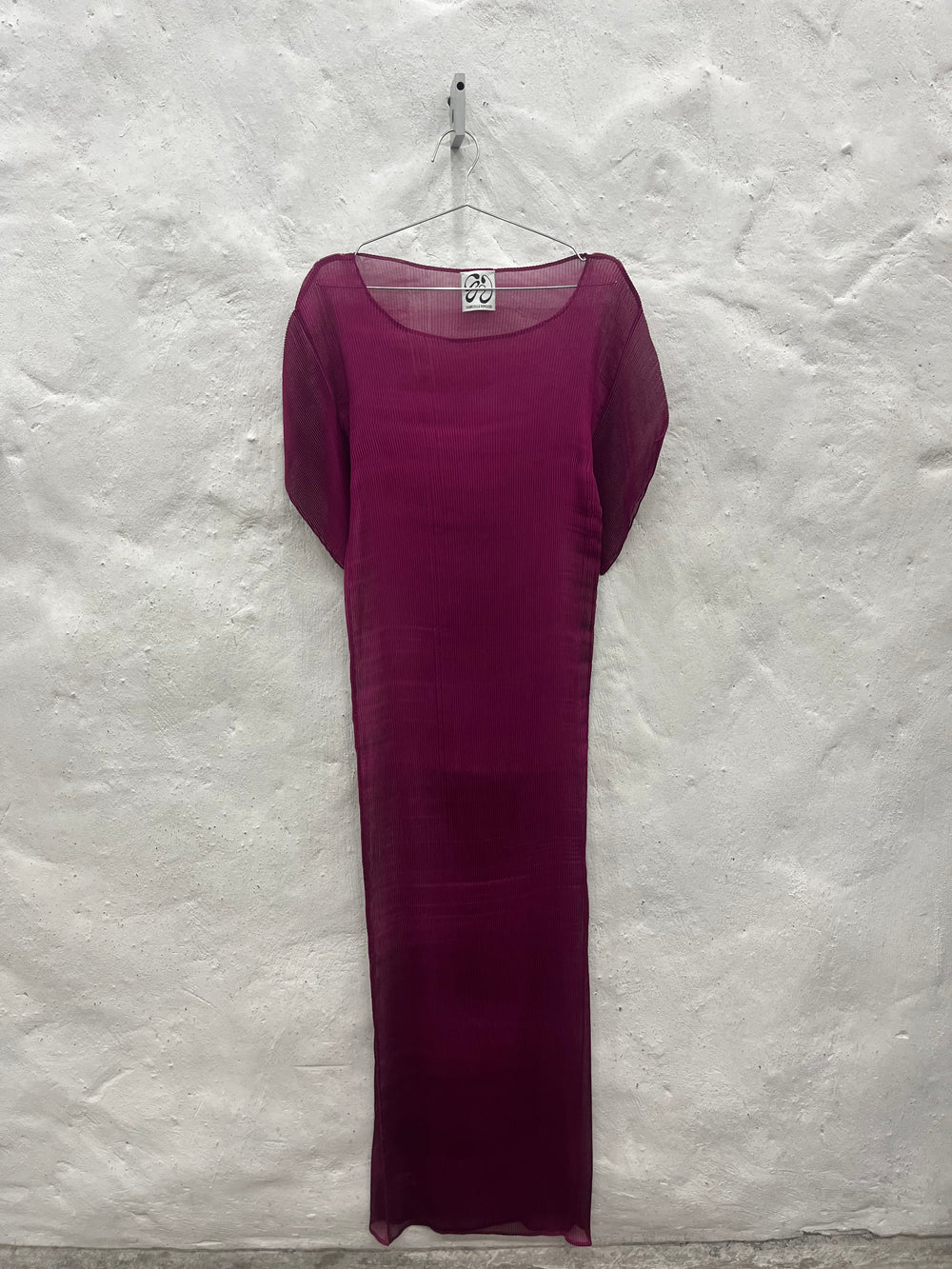 Vestido Plisado Morado