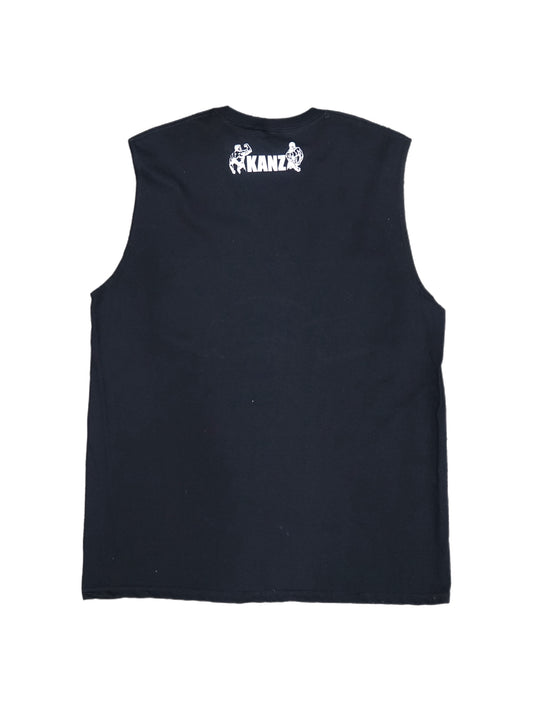 Protein Baby Sleeveless Black Top
