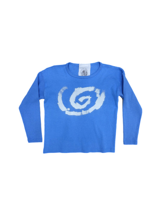 Core Spiral Tee Blue