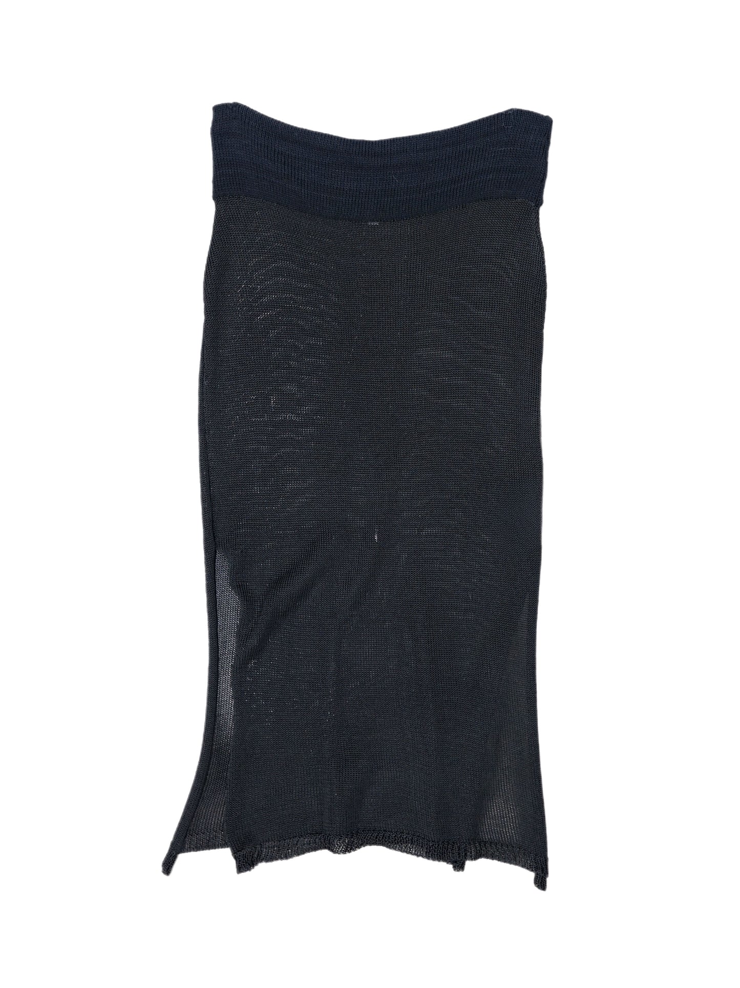 Corset Maxi Skirt - Black