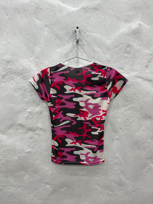 Beba Maxima Pink Camo Tee