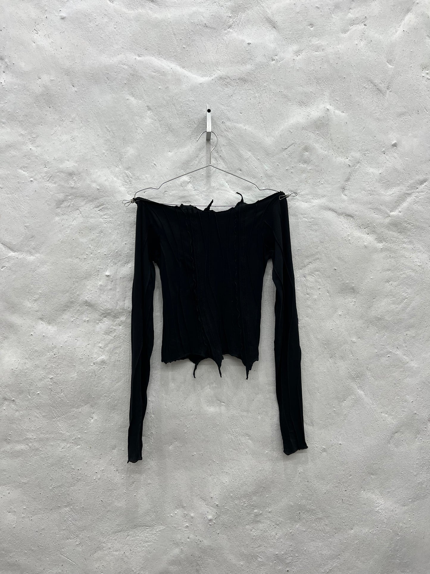 Black Scraps Top