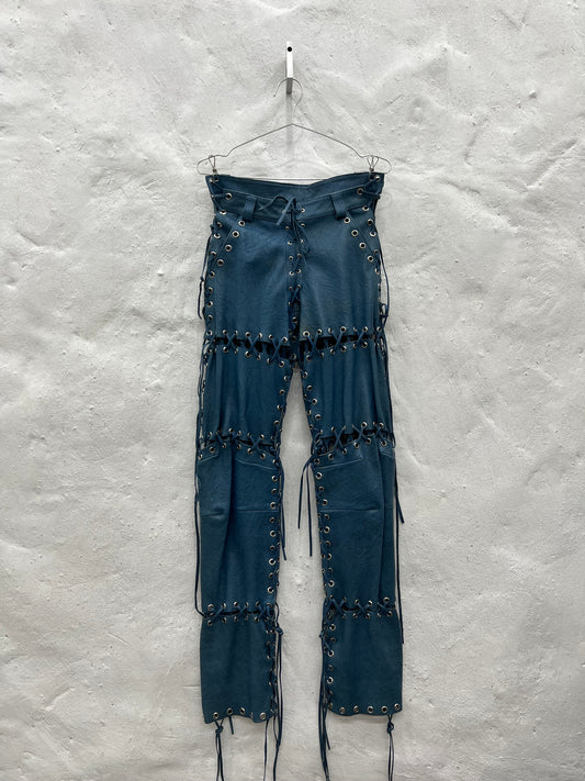 Pantalon Piel Azul